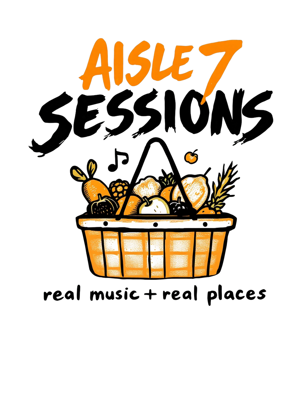 Grocery store’s produce section concerts give indie musicians a live venue. People want more. Aisle 7 Sessions - Real Music Real Places Hoodie
