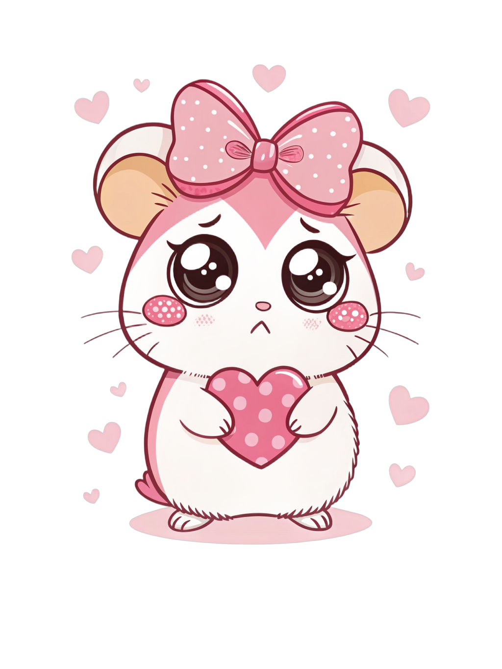 Coquette Sad Hamster Coquette Sad Hamster - Aesthetic Melancholy Tee