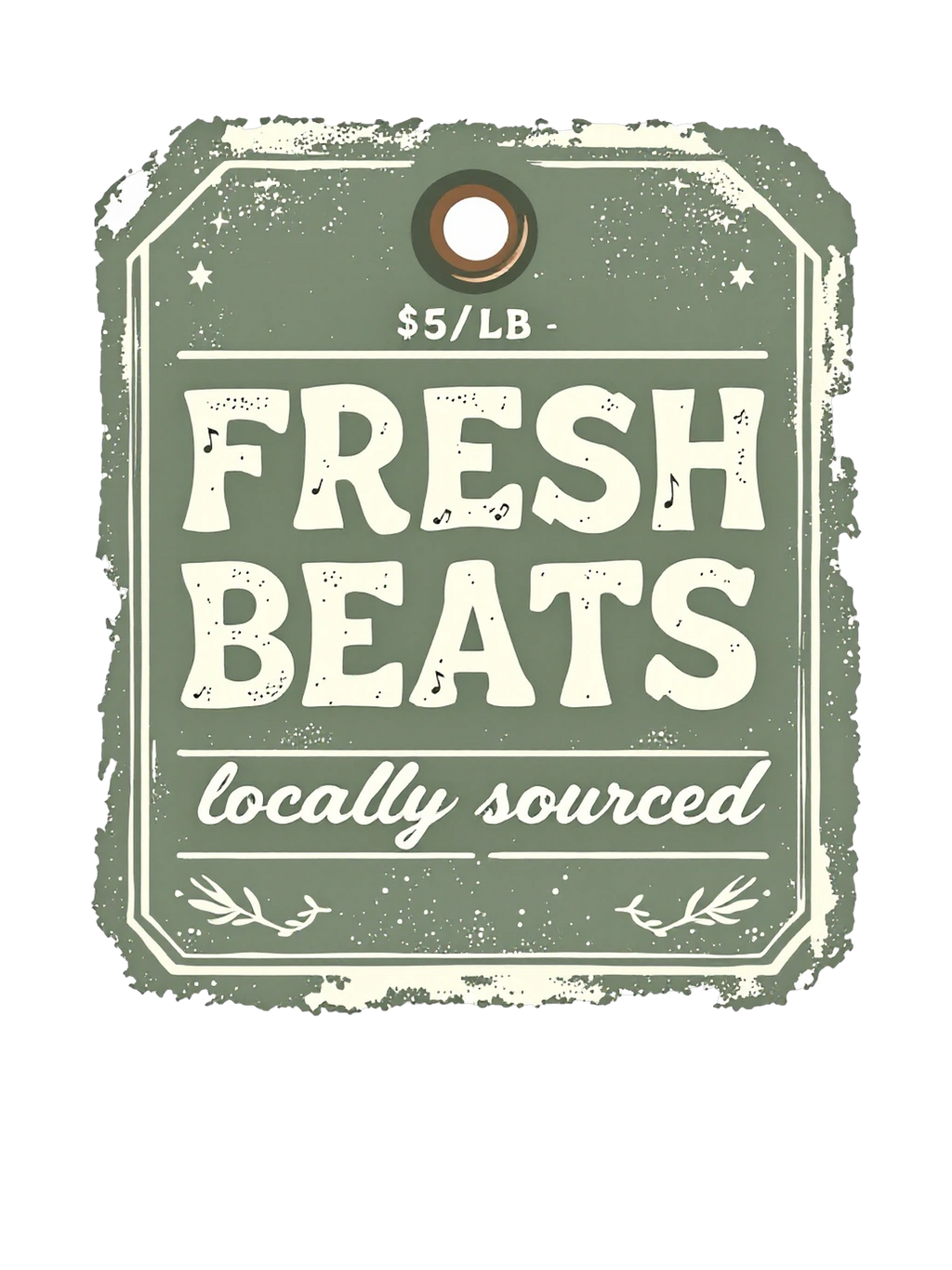 Grocery store’s produce section concerts give indie musicians a live venue. People want more. Fresh Beats Locally Sourced Vintage Tee