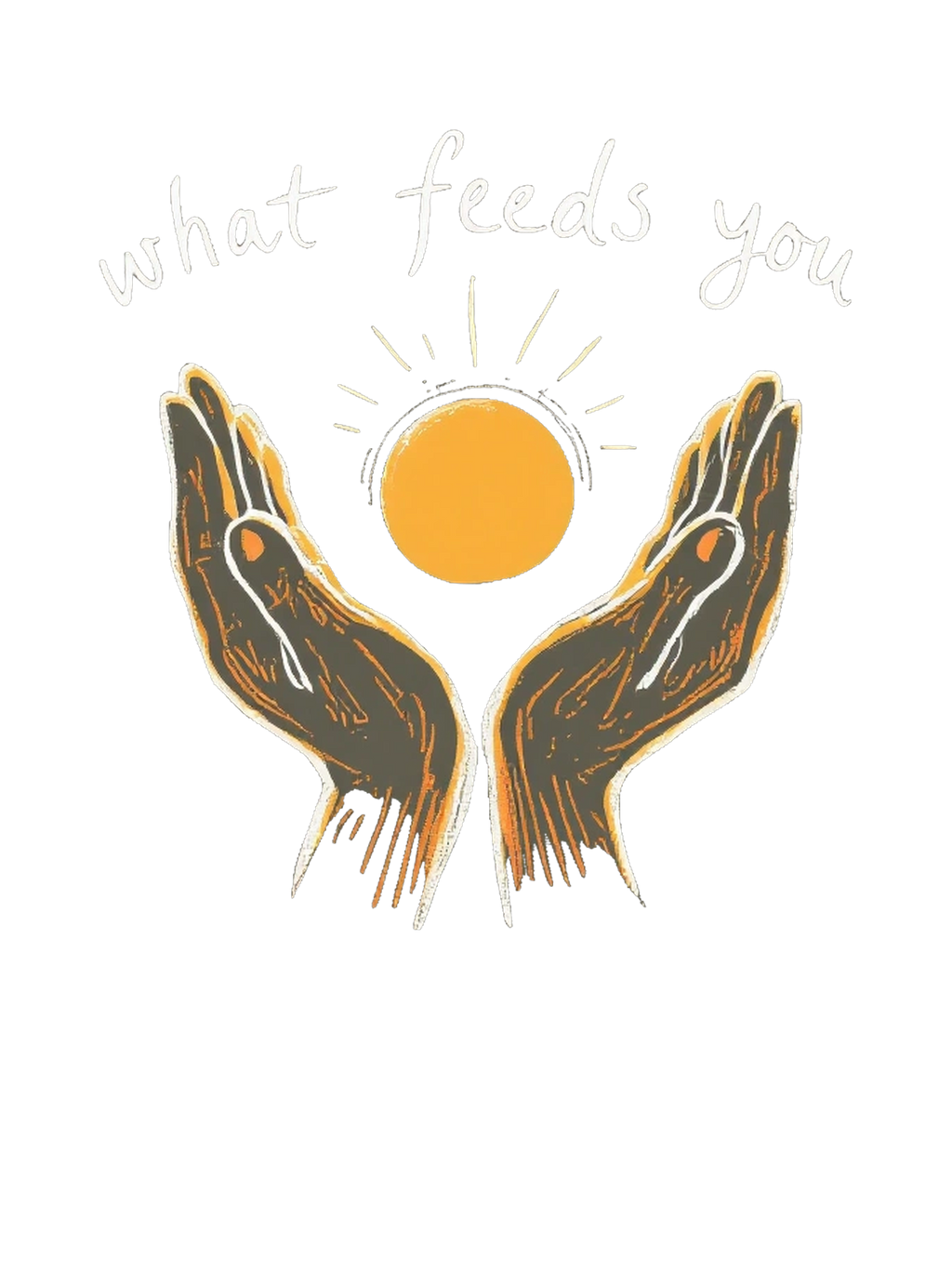 Even If Those You Love Aren't The Best With Words, There Is Something They REALLY Admire About You — Let Your Taste Buds Reveal What It Is What Feeds You Feeds Me Minimalist Tee