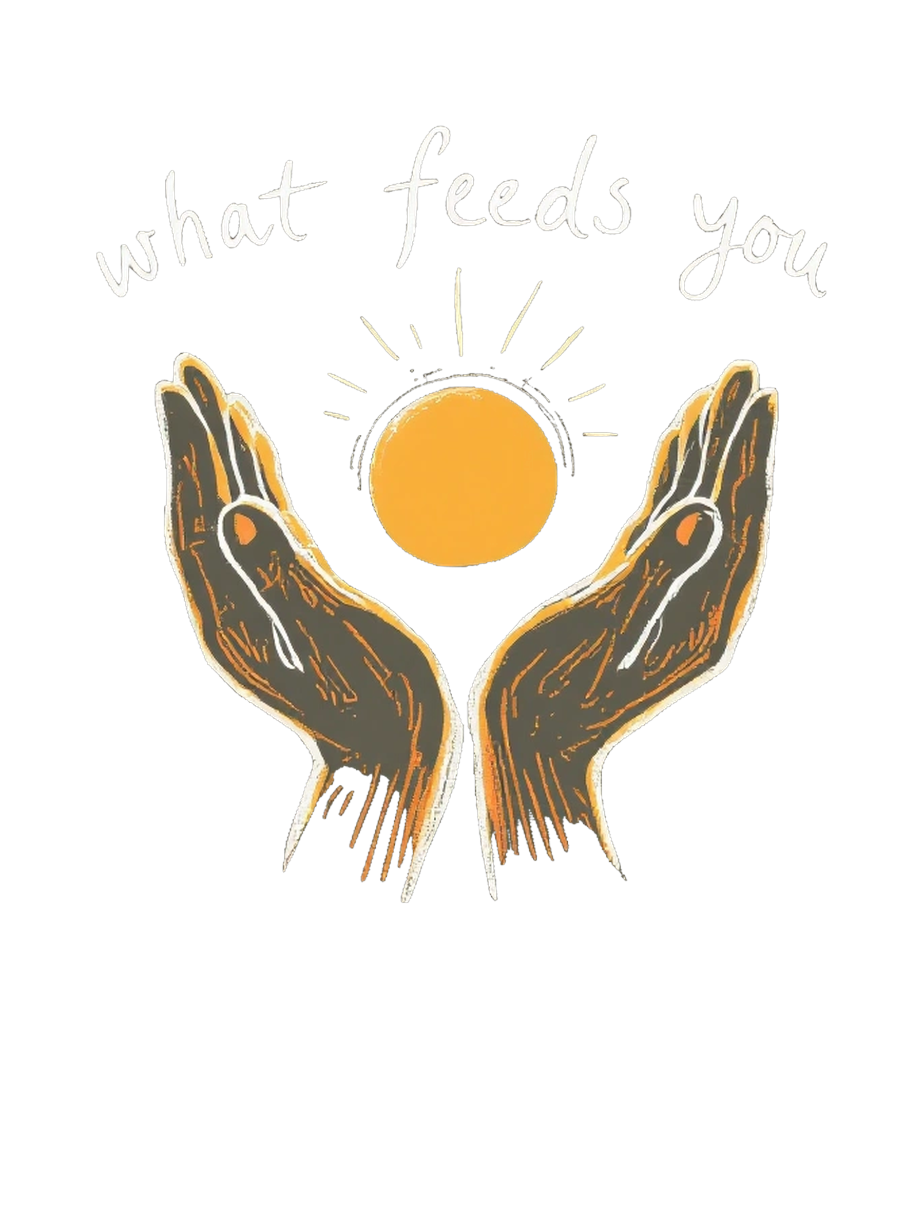 Even If Those You Love Aren't The Best With Words, There Is Something They REALLY Admire About You — Let Your Taste Buds Reveal What It Is What Feeds You Feeds Me Minimalist Tee