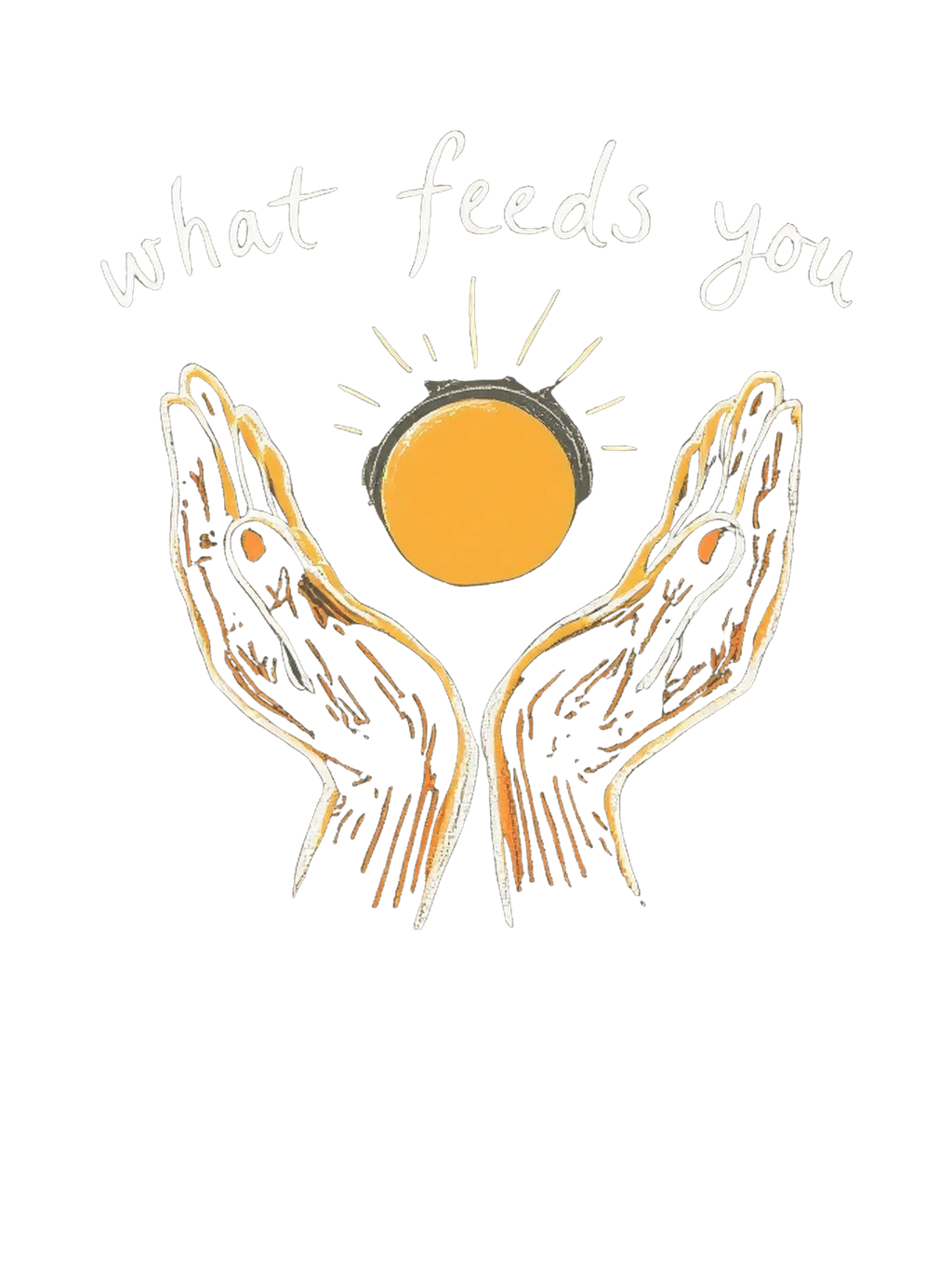 Even If Those You Love Aren't The Best With Words, There Is Something They REALLY Admire About You — Let Your Taste Buds Reveal What It Is WHoodie Feeds You Feeds Me Minimalist Hoodie