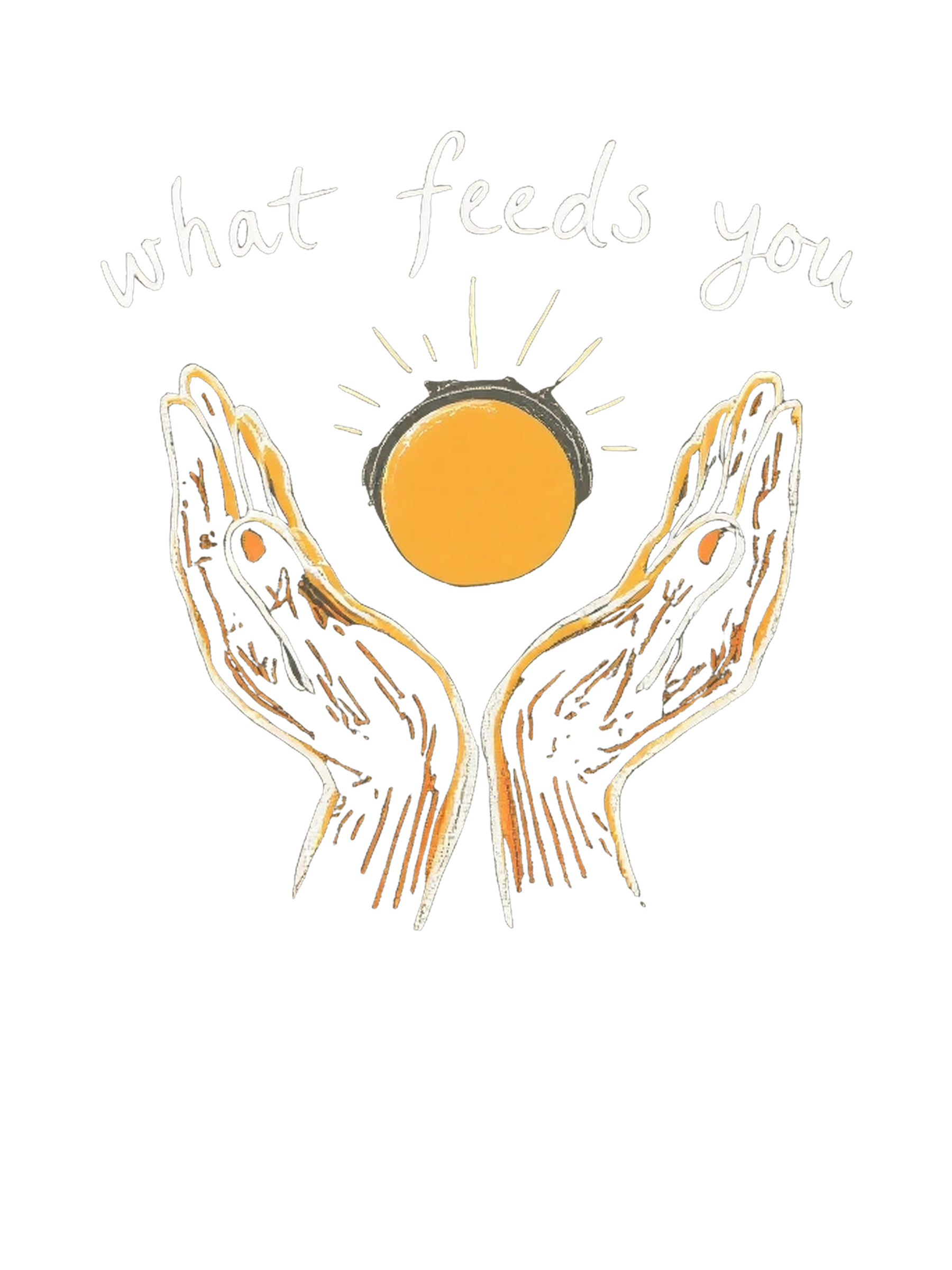 Even If Those You Love Aren't The Best With Words, There Is Something They REALLY Admire About You — Let Your Taste Buds Reveal What It Is WHoodie Feeds You Feeds Me Minimalist Hoodie