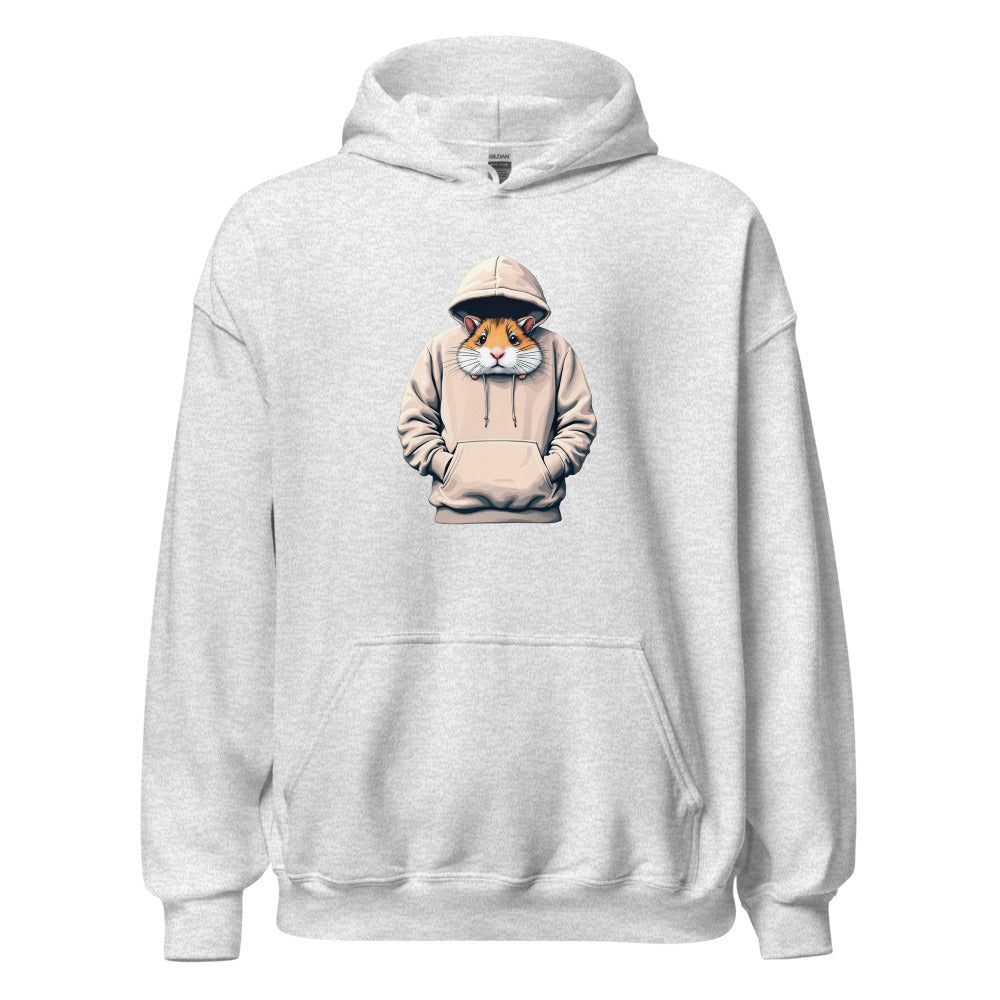 Coquette Sad Hamster Sad Coquette Hamster Hoodie - Cozy Vibes - Image 2